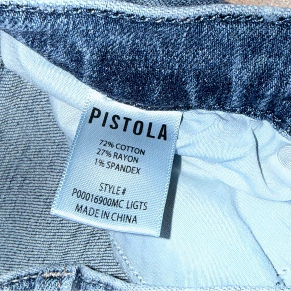 PISTOLA High Rise Bootcut Jean sz 28 Blue - Picture 5 of 12